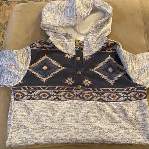 Pull over sweatshirt